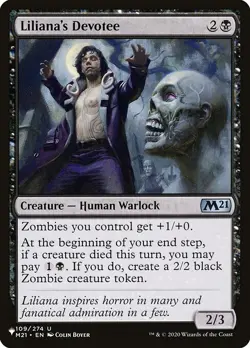 MTG - Liliana's Devotee - The List - MB2 - Magic the Gathering - Image 1