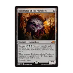 WOTC MTG Eldritch Moon Decimator of the Provinces (MR) (Foil) EX - Image 1