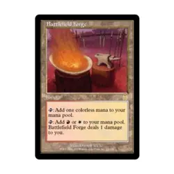 WOTC MtG Apocalypse Battlefield Forge (R) VG - Image 1