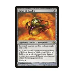 WOTC MtG The List Helm of Kaldra (R) NM - Image 1