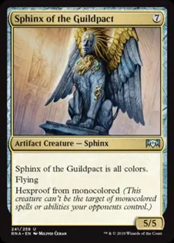 Sphinx of the Guildpact - Near Mint MTG Ravnica Allegiance - Image 1