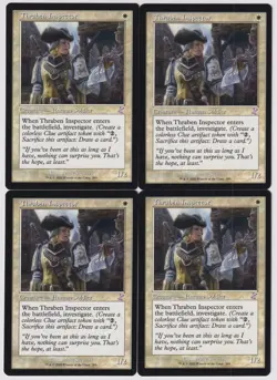 MTG 4X Thraben Inspector X4 (Retro) Time Spiral Remastered Magic - NM/MT - Image 1