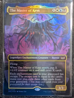 The Master of Keys - Foil Borderless - Duskmourn Commander (MTG) - Image 1