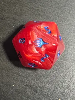 MTG - Marvel Spider-man - Oversized D20 spindown life counter dice - Image 2