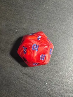 MTG - Marvel Spider-man - Oversized D20 spindown life counter dice - Image 3