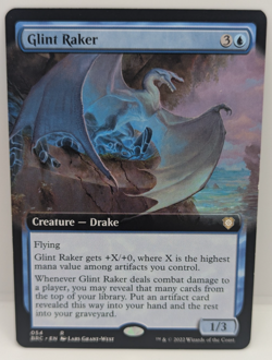 MTG Glint Raker (Extended Art) Commander: the Brothers' War Regular LP - Image 1