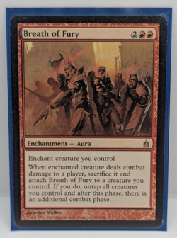 MTG Breath of Fury Ravnica: City of Guilds Regular Rare LP - Image 1