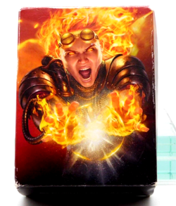 Cards MTG Chandra Bold Pyromancer Dominaria Planeswalker Deck Complete w/box - Image 1