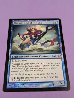 MTG Magic: Theros: Thassa, God of the Sea Foil #66/249 Mythic - NM - Image 1