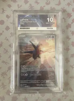 Latios - 203/191 - Pokemon TCG - Surging Sparks - Illustration Rare - ACE 10 - Image 1