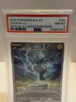 Pokemon Zekrom EX 169/086 Reshiram EX 168/086 Black Bolt White Flare - Image 2