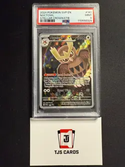 Noctowl - PSA 9 - Stellar Crown Promo 141 - Pokemon - Image 1