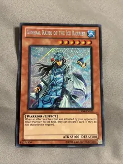 Yugioh- 1X General Raiho of the Ice Barrier - Sect -HA04-EN025 - - Image 1