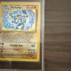 Pokemon TCG Machamp Holo 1st Edition Unlimited Rare Card Base Set 8/102 - Image 5