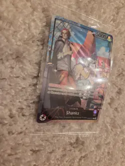 PSA One Piece Card Game SHANKS OP09-001 Holo Promo - July 2025 SEALED - Image 2