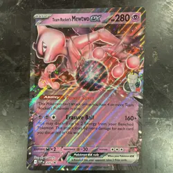 Team Rocket's Mewtwo ex 205 Jumbo Cards Holo - Image 1
