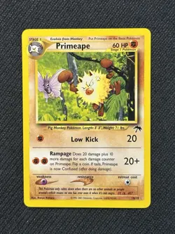 NM Primeape 18/18 Southern Islands Promo Pokemon Card - Image 1
