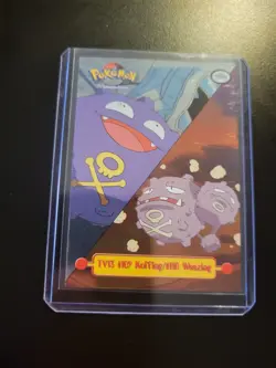 Topps Pokemon Card TV Animation Silber Holo TV13,#109 Koffing #110 Weezing - Image 1