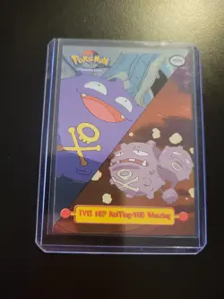 Topps Pokemon Card TV Animation Silber Holo TV13,#109 Koffing #110 Weezing - Image 2