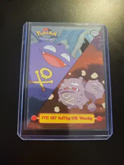 Topps Pokemon Card TV Animation Silber Holo TV13,#109 Koffing #110 Weezing - Image 3