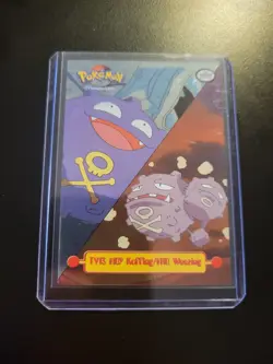 Topps Pokemon Card TV Animation Silber Holo TV13,#109 Koffing #110 Weezing - Image 4