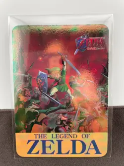 Legend Of Zelda Ocarina Of Time Cards Set Of 4 Cards 1999 Japan Nagasakiya - Image 3