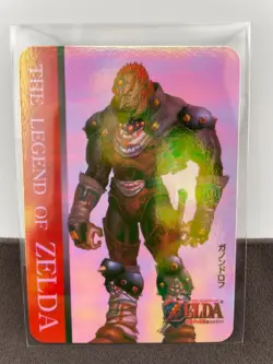 Legend Of Zelda Ocarina Of Time Cards Set Of 4 Cards 1999 Japan Nagasakiya - Image 4