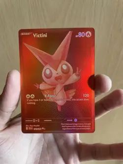 Red Victini 171/086 Black Bolt Pokemon Card Rare Holo Pack Fresh ✅ - Image 3