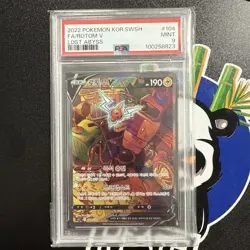 Rotom V SR SA 104/100 S11 Lost Abyss - Pokemon Card Korean PSA 9 MINT - Image 1