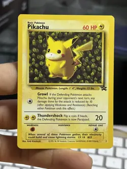 #2 Pikachu 1 1999 Black Star Promo Rare WOTC Nintendo Pokemon Card TCG - Image 3