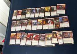 MTG - PAUPER PACKS - RED EDITION - 30 Random RED Commons NO DUPLICATES - Image 1