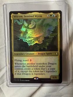 Miirym, Sentinel Wyrm Commander Legends: Battle for Baldur's Gate Foil - Image 1