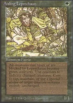 4x Aisling Leprechaun Light Play, English Legends MTG Magic - Image 1