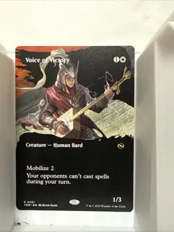Voice of Victory (Borderless) Tarkir: Dragonstorm Regular - Image 1