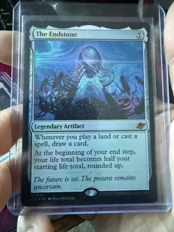 MTG The Endstone Edge of Eternities EOE Magic NM 0240 Foil - Image 1