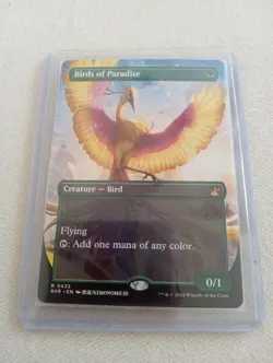 Birds of Paradise - Borderless - Ravnica Remastered - RVR MTG - Image 3