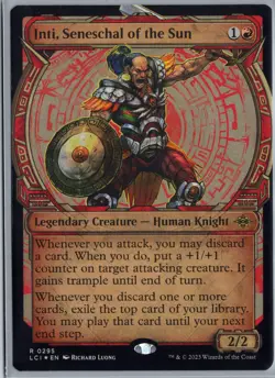 Inti, Seneschal of the Sun (Showcase) The Lost Caverns of Ixalan #295 FOIL - Image 1