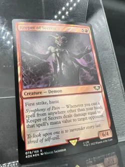 MTG | Keeper of Secrets (Surge Foil) | Warhammer 40,000 | Magic the Gathering | - Image 2