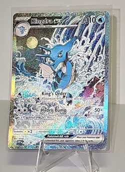 Kingdra ex #131 - Pokemon Scarlet & Violet Black Star Promo - Image 1