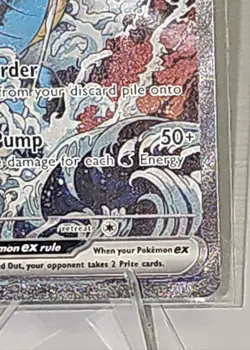 Kingdra ex #131 - Pokemon Scarlet & Violet Black Star Promo - Image 5