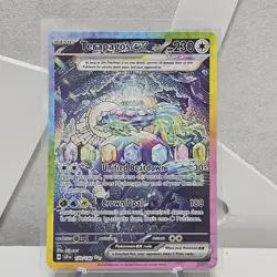 Pokemon Stellar Crown Terapagos Ex 170/142 Special Illustration Rare SIR - Image 1
