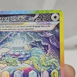 Pokemon Stellar Crown Terapagos Ex 170/142 Special Illustration Rare SIR - Image 4