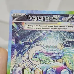 Pokemon Stellar Crown Terapagos Ex 170/142 Special Illustration Rare SIR - Image 5