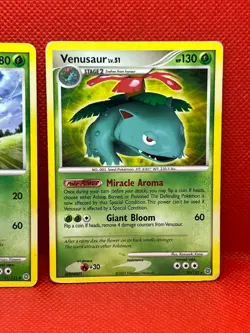 Pokemon Tcg Bulbasaur 77/132 Ivysaur 51/132 Venusaur 20/132 SW Non Holo - Image 4