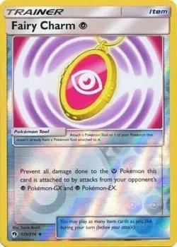 Pokemon - Fairy Charm 175/214 - Reverse Holo - Lost Thunder - NM/M - Image 1