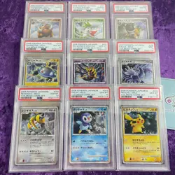 PSA 10 2008 11th Movie Commemoration Set Pikachu etc Holo Japanese Pokemon Promo - Image 1