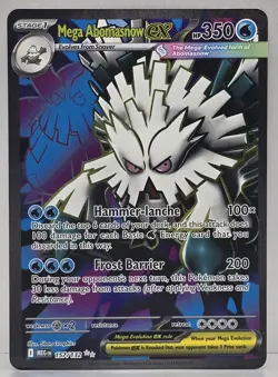 Pokemon TCG Mega Evolutions Mega Abomasnow ex 157/132 Near Mint - English - Image 1