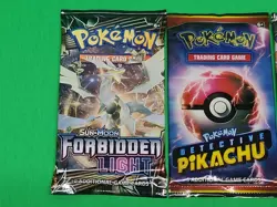 Pokemon Booster Packs X3 Forbidden Light, Burning Shadows, Detective New Sealed - Image 2