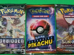 Pokemon Booster Packs X3 Forbidden Light, Burning Shadows, Detective New Sealed - Image 3