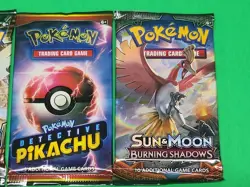 Pokemon Booster Packs X3 Forbidden Light, Burning Shadows, Detective New Sealed - Image 4